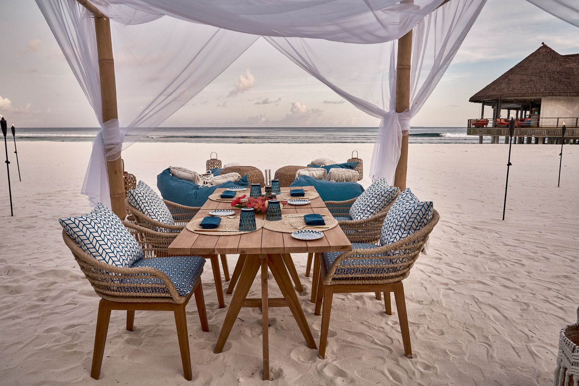 Seaside Finolhu Arabian Grill Beach